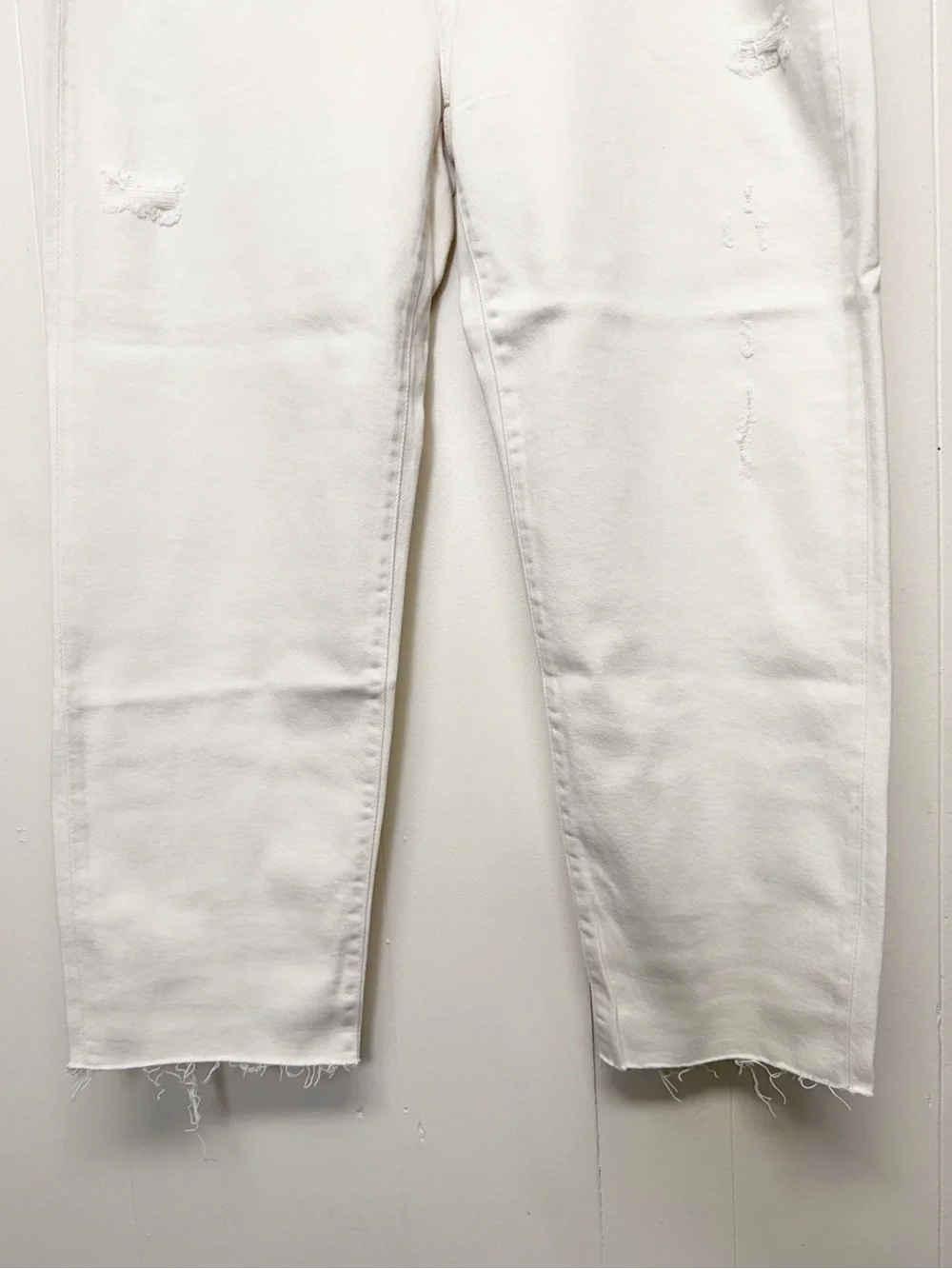 NEW CARLY JEAN LOS ANGELES CJLA Chrissy Straight Distressed Sea Salt Jeans 2X